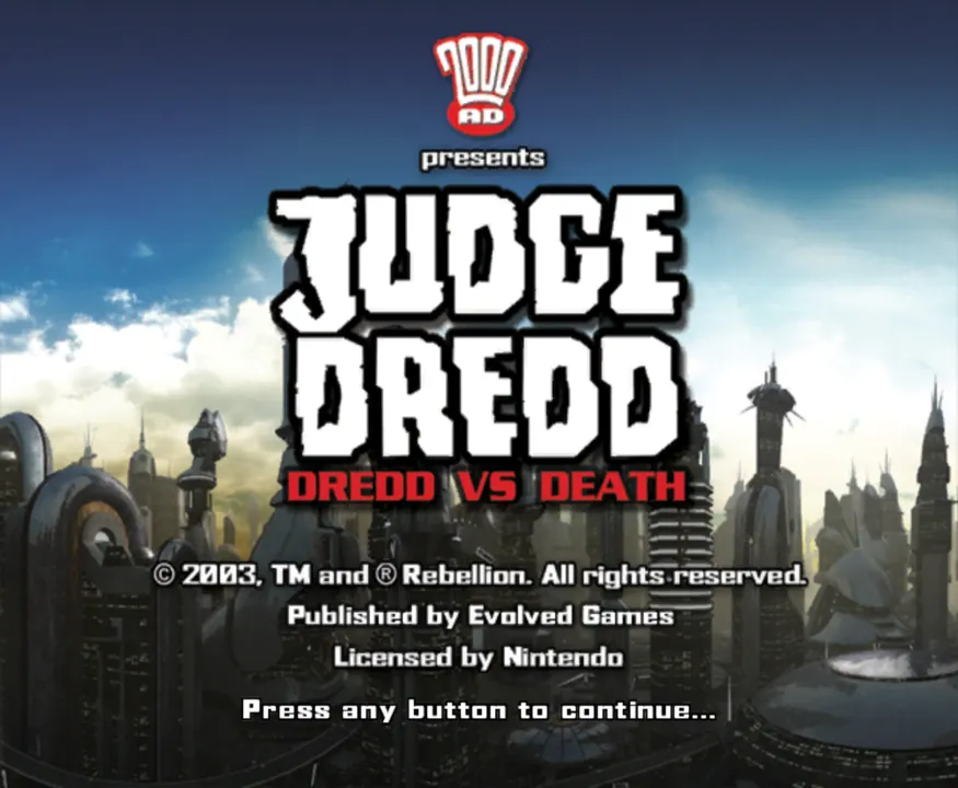 Judge Dredd: Dredd vs Death screenshot