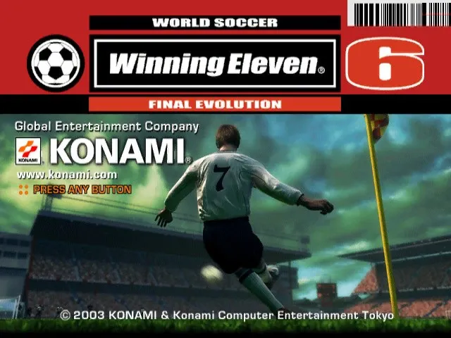 Backdrop artwork for Winning Eleven 6: Final Evolution