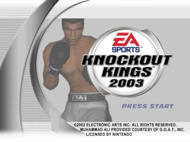 Backdrop artwork for Knockout Kings 2003