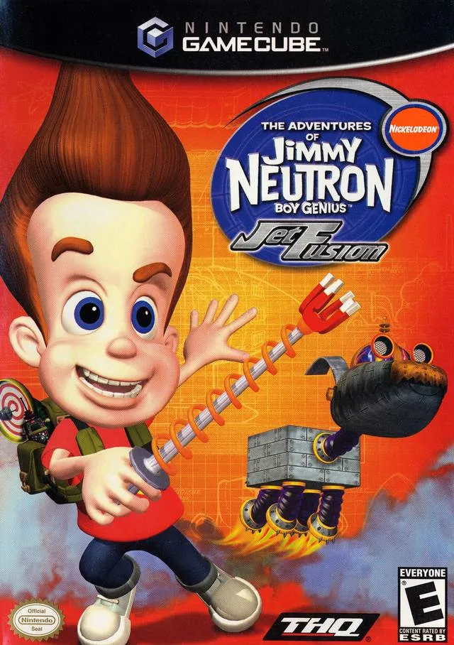 The Adventures of Jimmy Neutron: Boy Genius: Jet Fusion box art