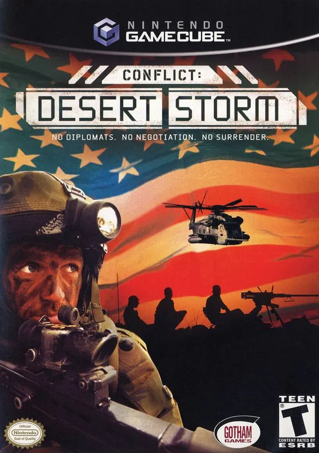 Backdrop artwork for Conflict: Desert Storm