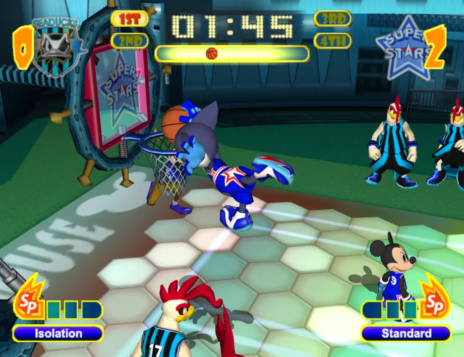 Backdrop artwork for Disney Sports: Basketball