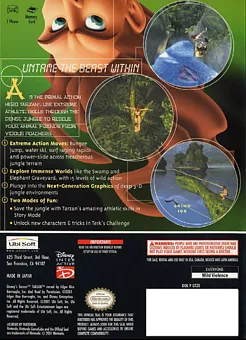 Tarzan Untamed box back