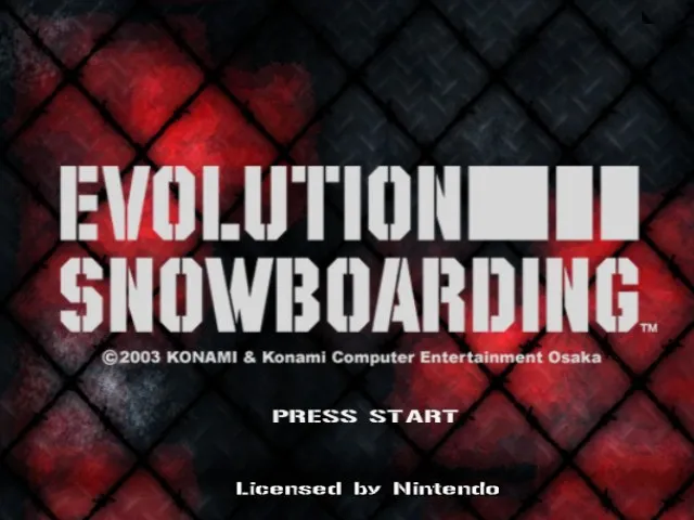 Evolution Snowboarding screenshot