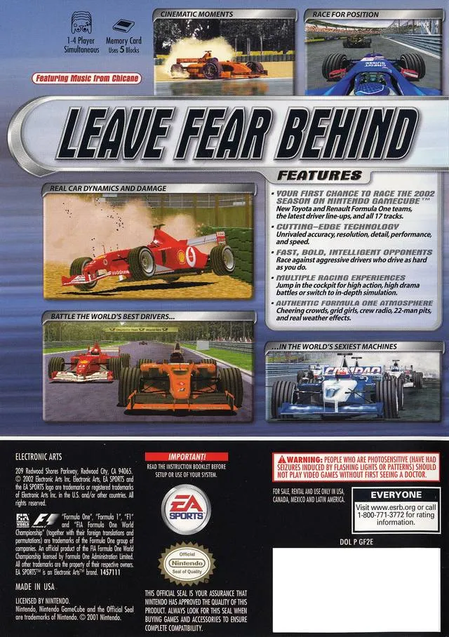 F1 2002 box back