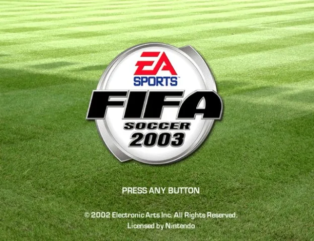 Backdrop artwork for FIFA Soccer 2003