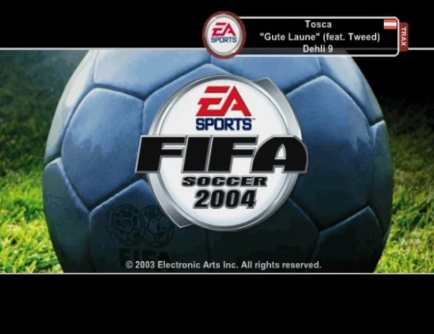 Backdrop artwork for FIFA Soccer 2004