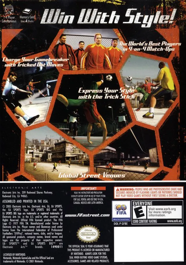 FIFA Street box back