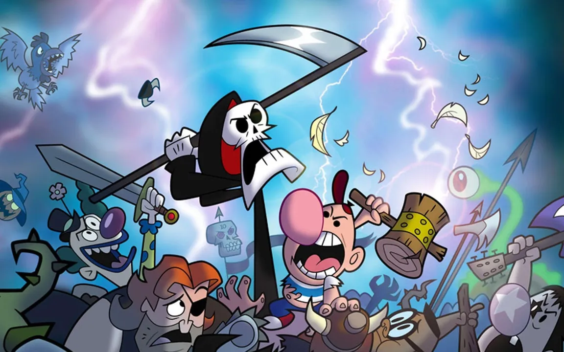 Backdrop artwork for The Grim Adventures of Billy & Mandy