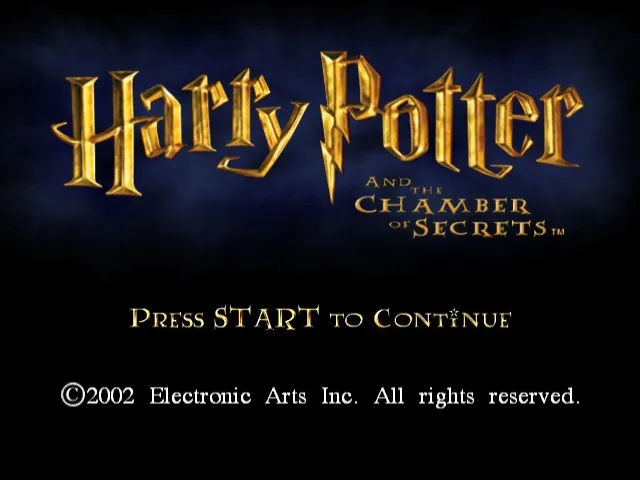 Harry Potter and the Chamber of Secrets screenshot