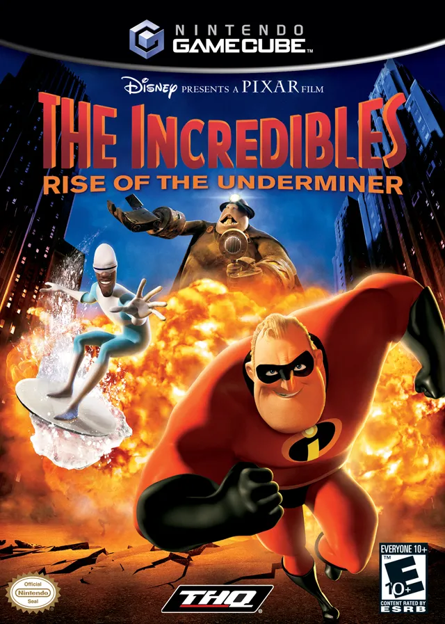 The Incredibles: Rise of the Underminer box art