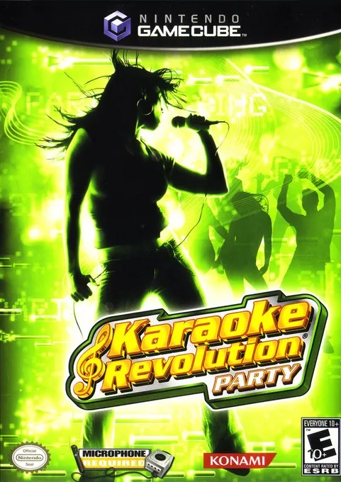 Backdrop artwork for Karaoke Revolution Party