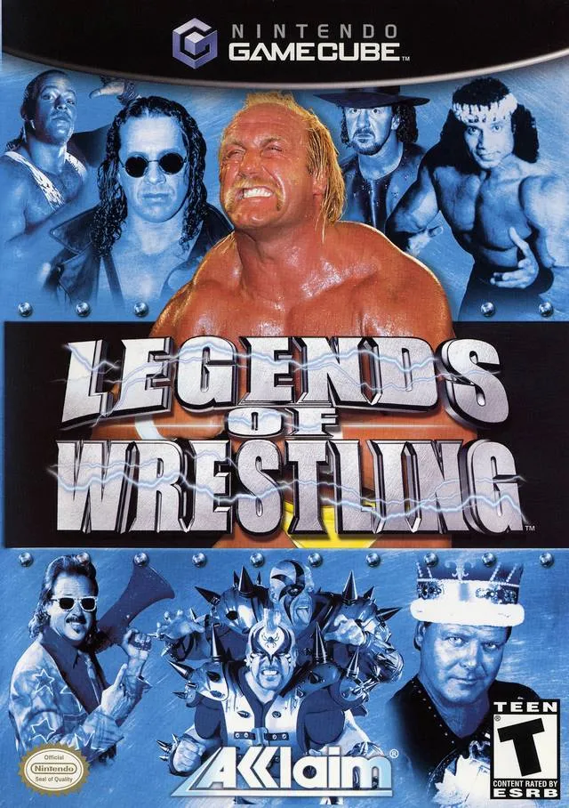 Legends of Wrestling box art