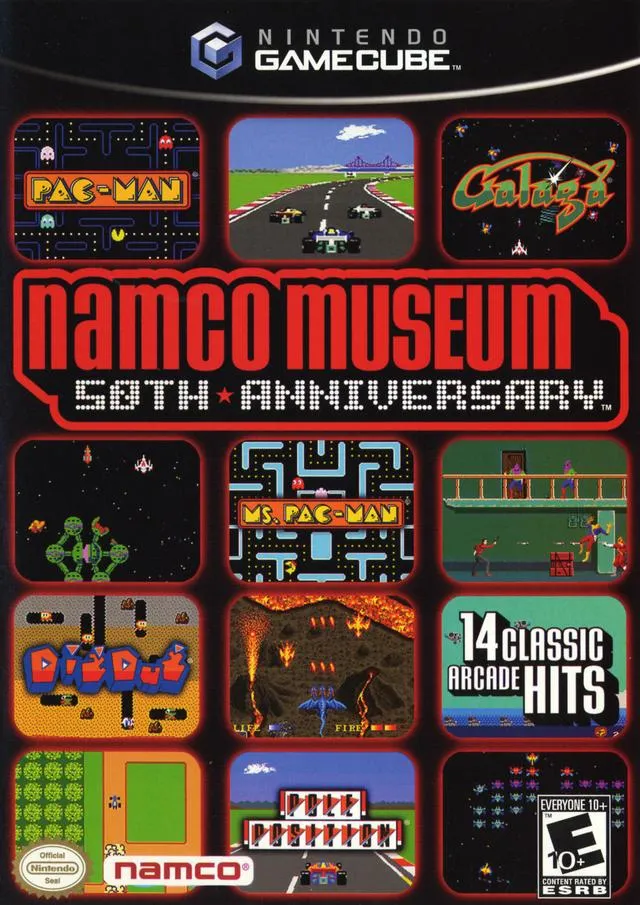 Namco Museum 50th Anniversary box art