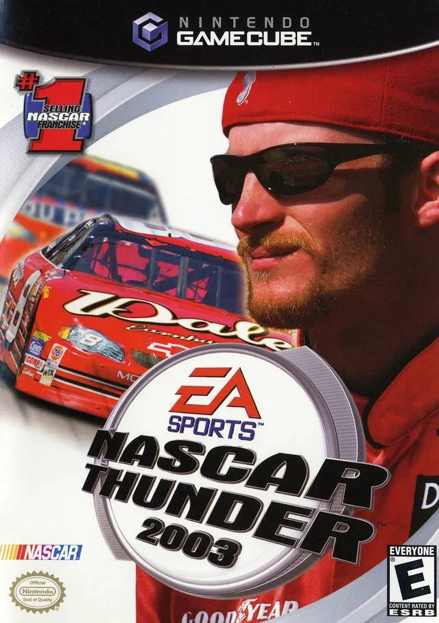 NASCAR Thunder 2003 box art