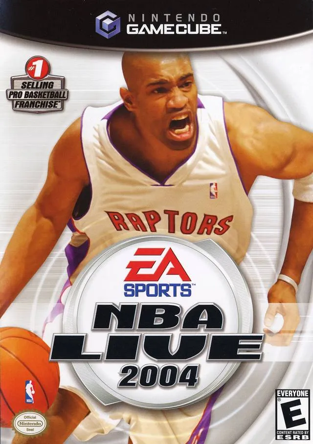 NBA Live 2004 box art