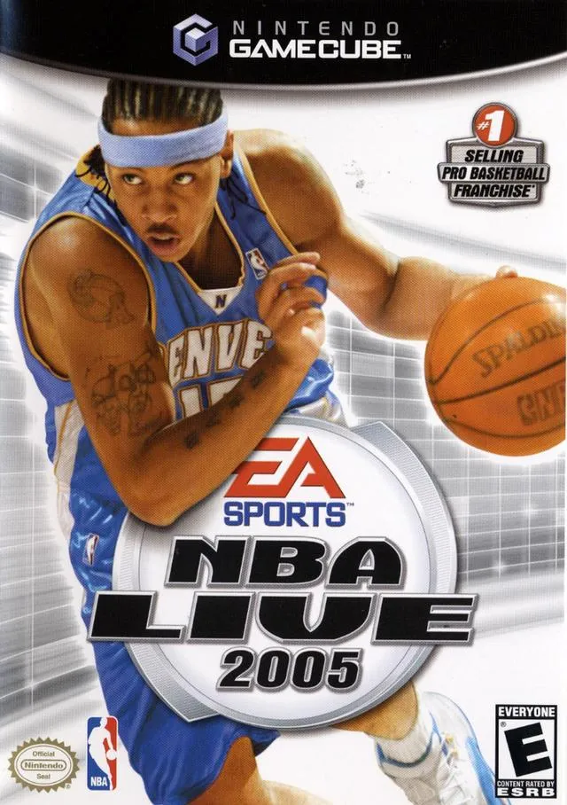 NBA Live 2005 box art