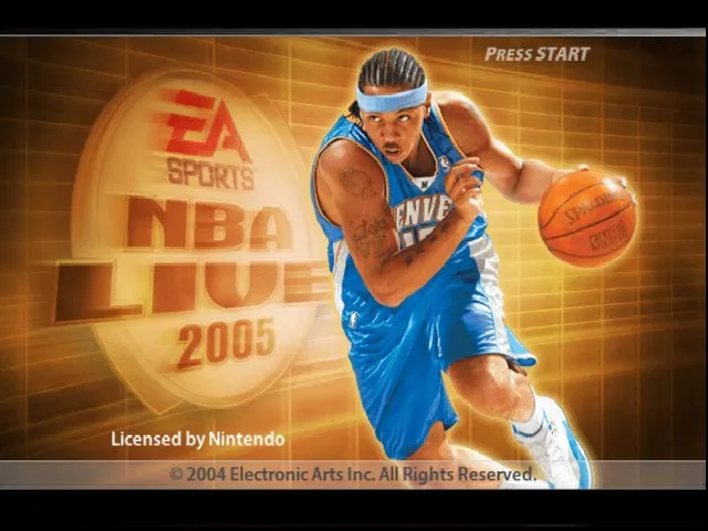 Backdrop artwork for NBA Live 2005