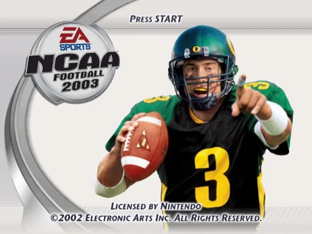 Backdrop artwork for NCAA Football 2003