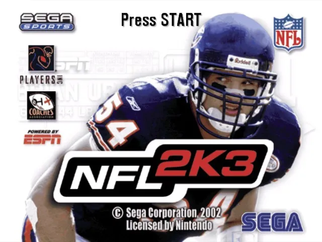 NFL 2K3 screenshot
