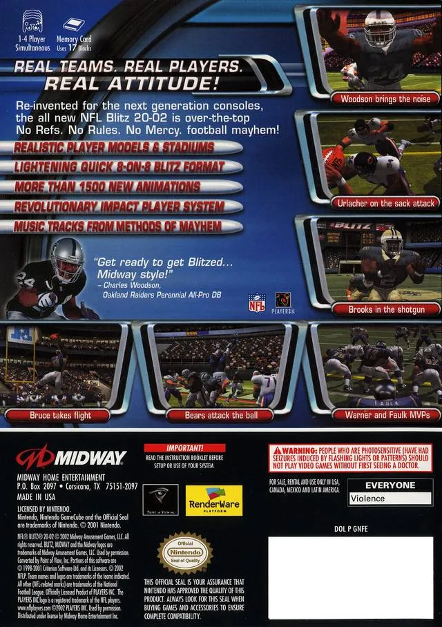 NFL Blitz 2002 box back