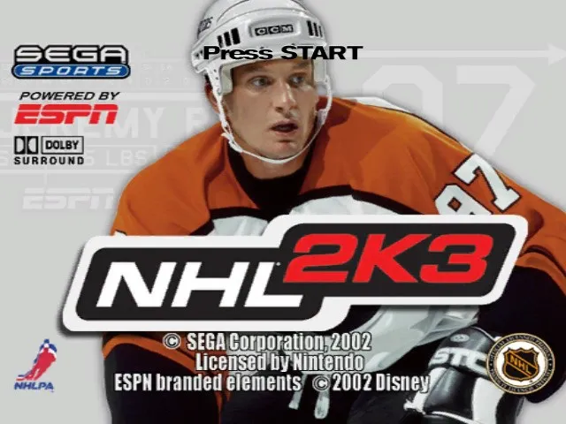 Backdrop artwork for NHL 2K3