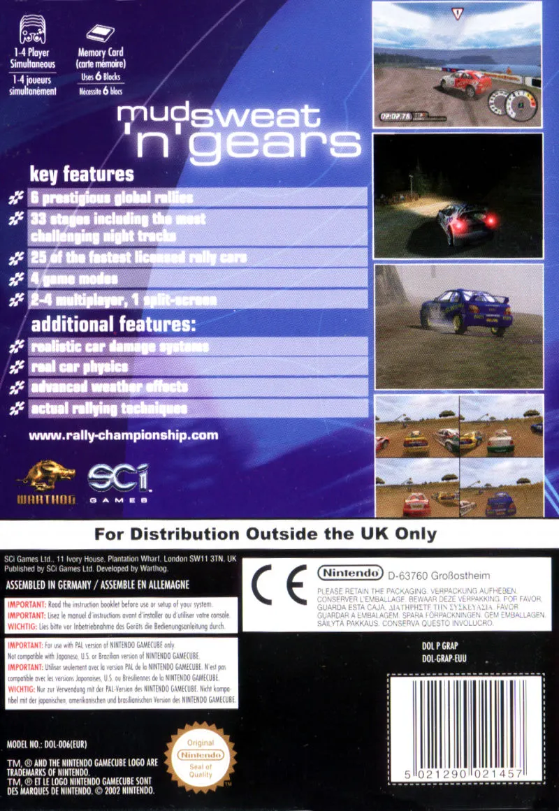 Rally Championship box back