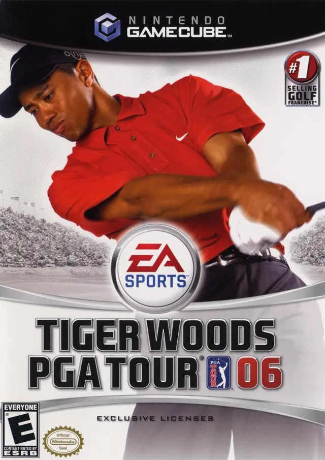 Tiger Woods PGA Tour 06 box art