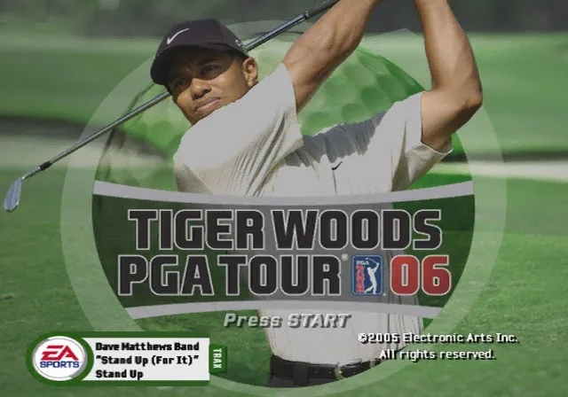 Backdrop artwork for Tiger Woods PGA Tour 06
