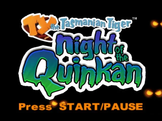 Backdrop artwork for Ty the Tasmanian Tiger 3: Night of the Quinkan