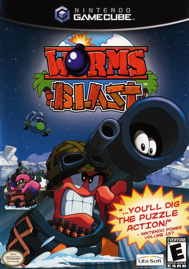 Worms Blast box art