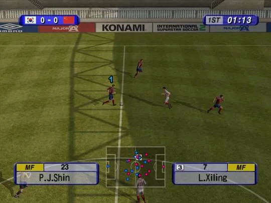 Backdrop artwork for International Superstar Soccer 2