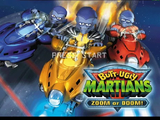 Backdrop artwork for Butt-Ugly Martians: Zoom or Doom!