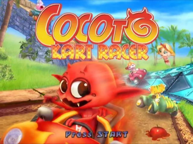 Backdrop artwork for Cocoto Kart Racer