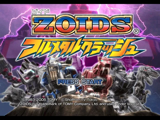Backdrop artwork for Zoids: Full Metal Crash