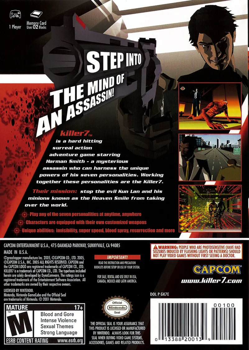 Killer7 box back