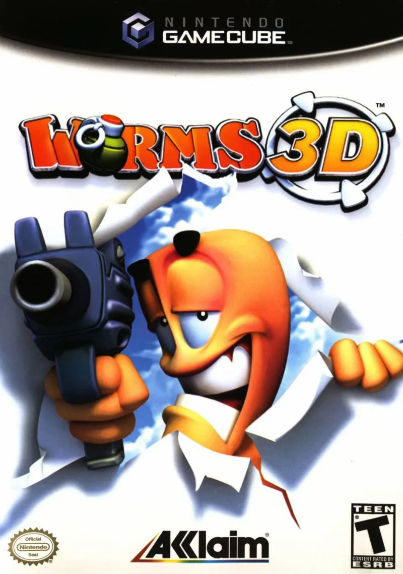 Worms 3D box art