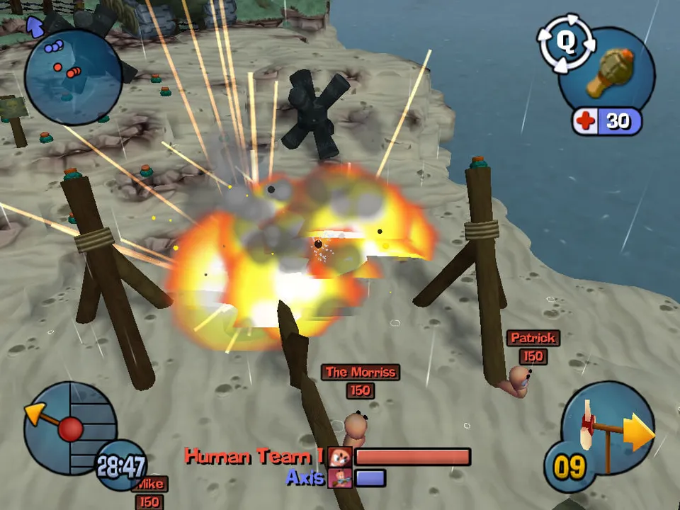 Worms 3D screenshot