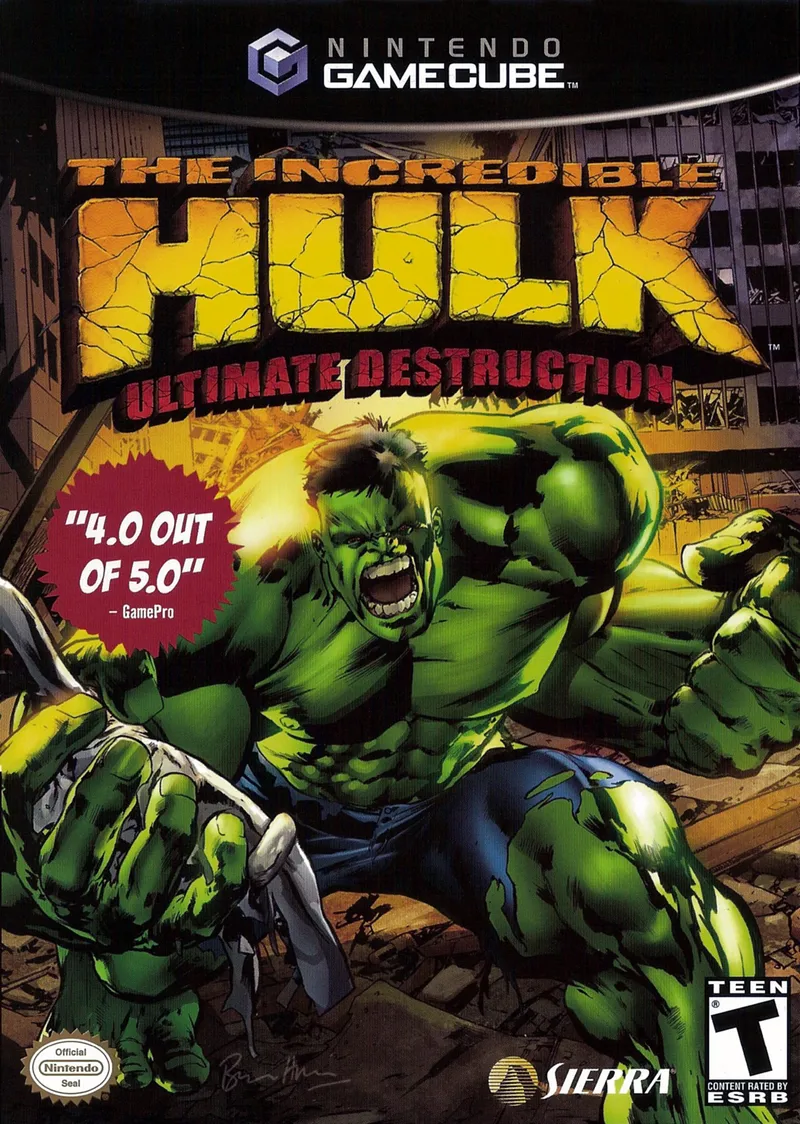 The Incredible Hulk: Ultimate Destruction box art