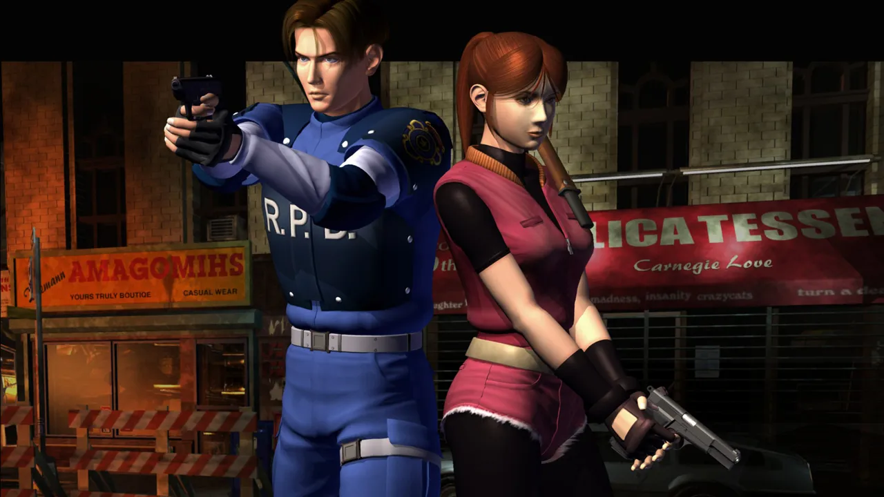 Backdrop artwork for Resident Evil 2