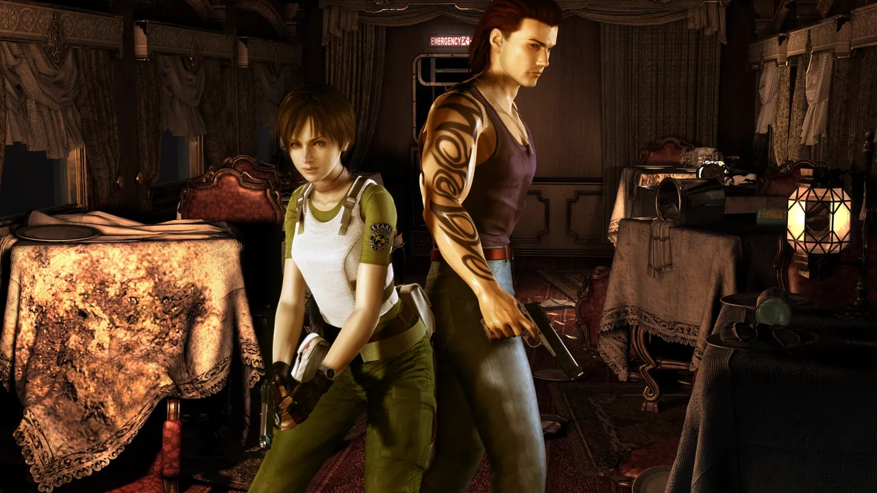 Backdrop artwork for Resident Evil Zero