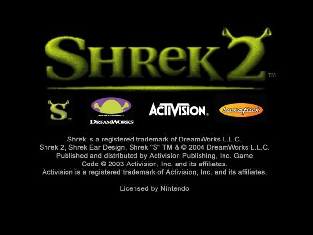 Shrek 2 screenshot