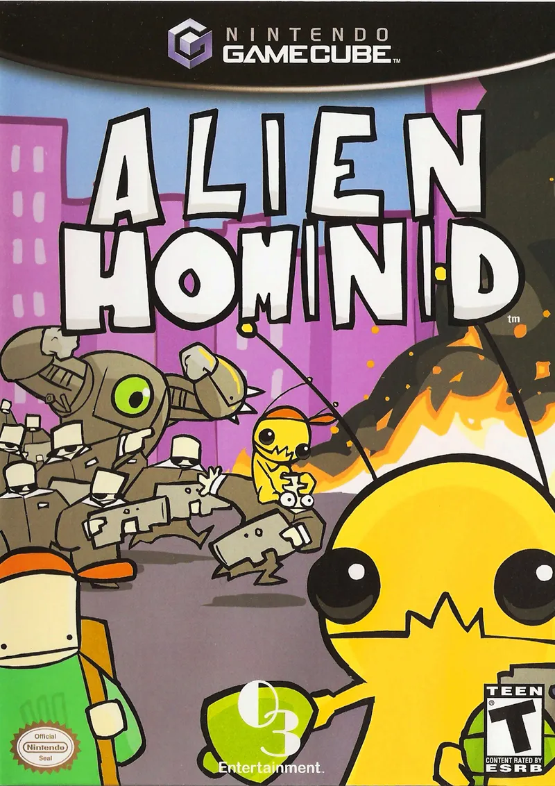 Alien Hominid box art
