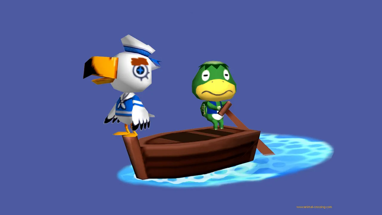 Backdrop artwork for Animal Crossing
