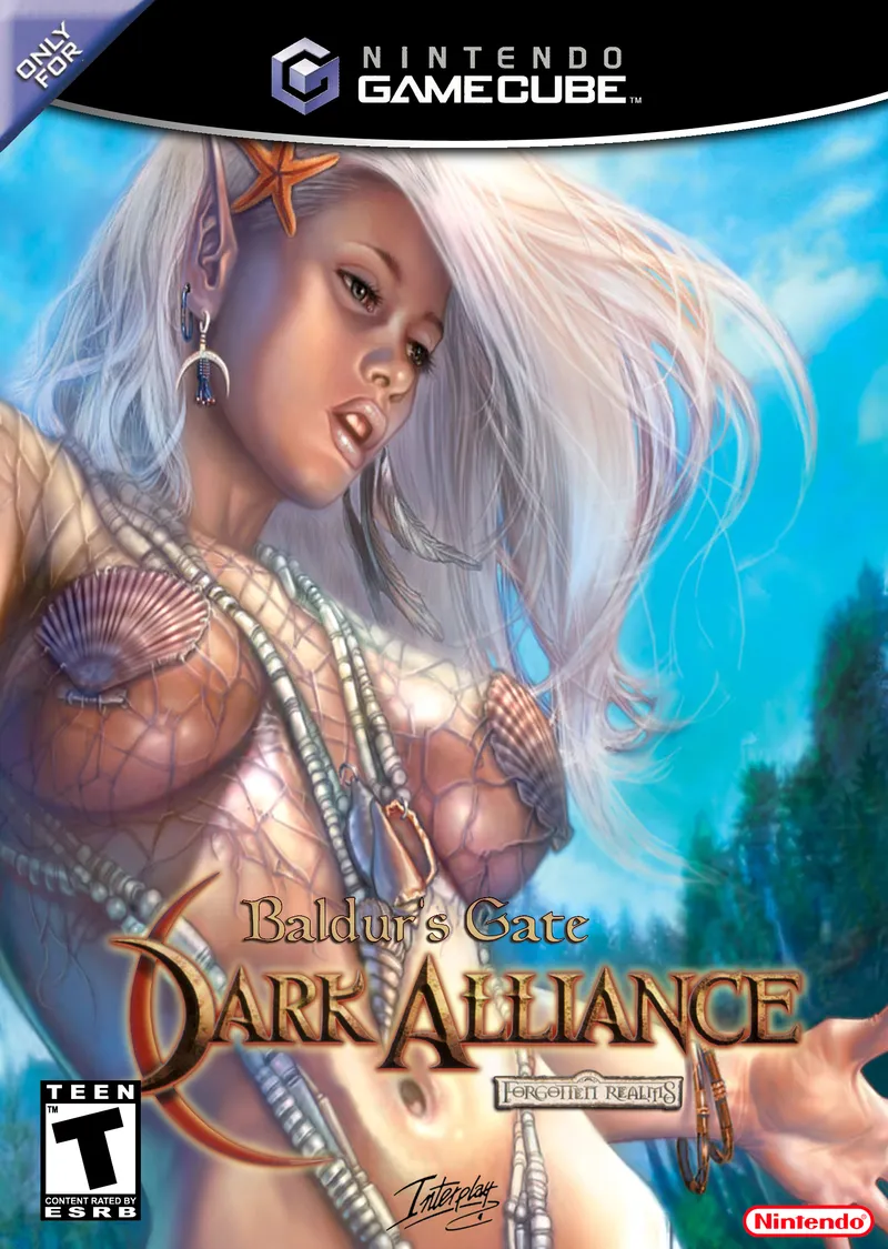 Baldur's Gate: Dark Alliance box art