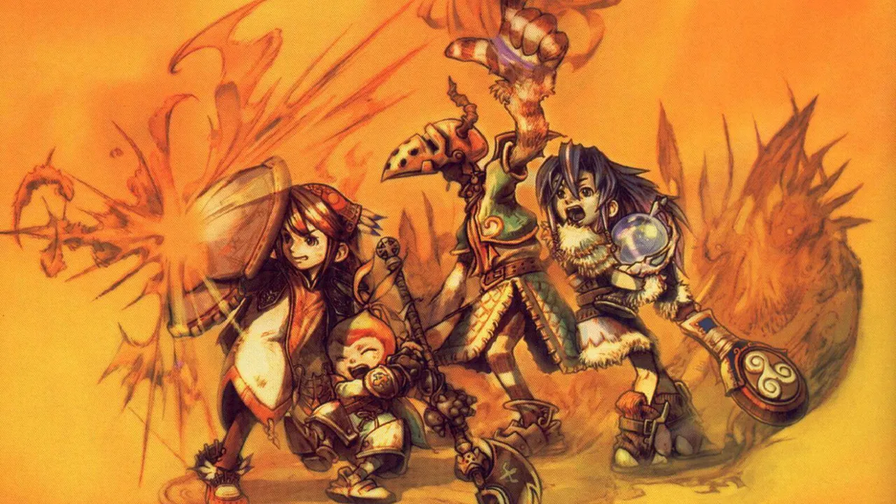 Backdrop artwork for Final Fantasy: Crystal Chronicles