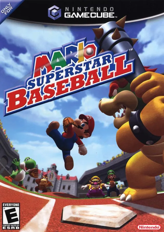 Mario Superstar Baseball box art