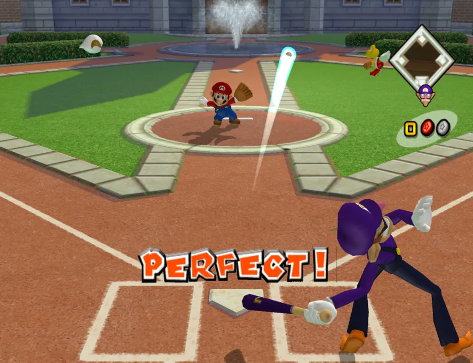 Mario Superstar Baseball screenshot