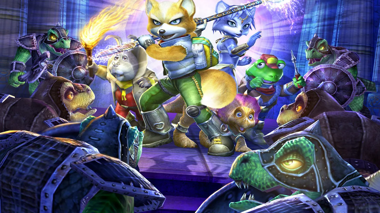 Backdrop artwork for Star Fox Adventures