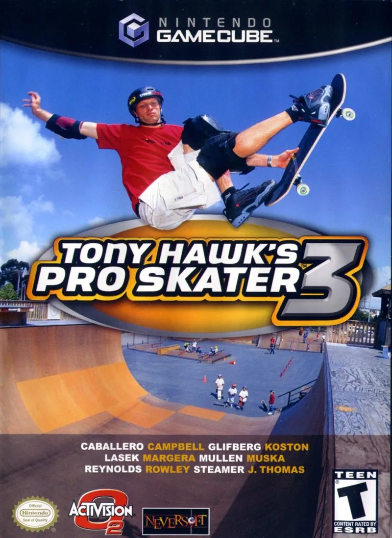 Tony Hawk's Pro Skater 3 box art